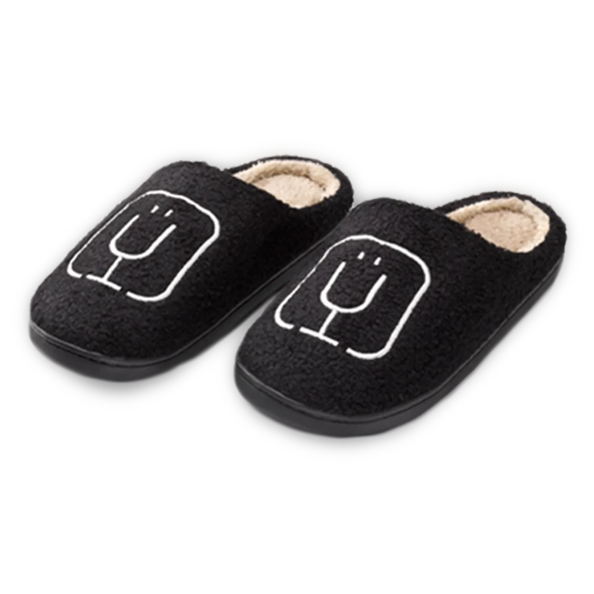brumate-fuzzy-slippers-black-y6 apparel-slippers.webp